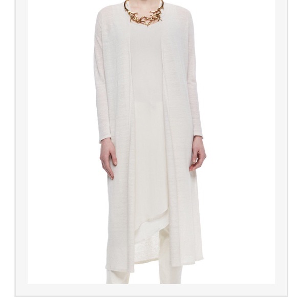 Eileen Fisher Organic Linen Duster 